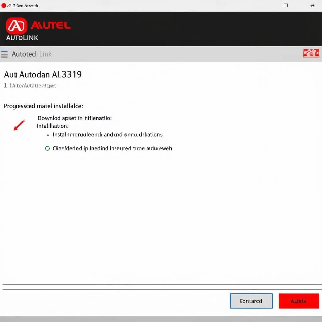 Autel Autolink AL319 Update Software