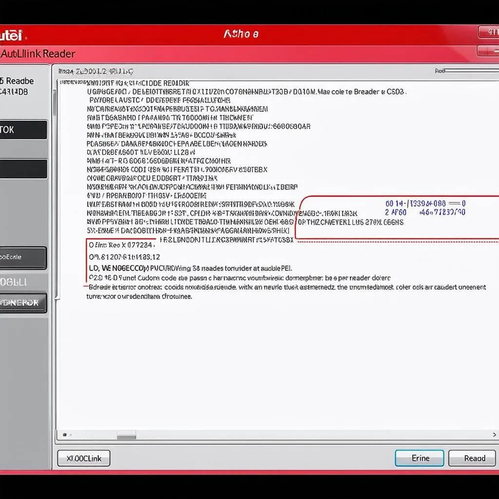 Autel AutoLink OBDII Code Reader Interface