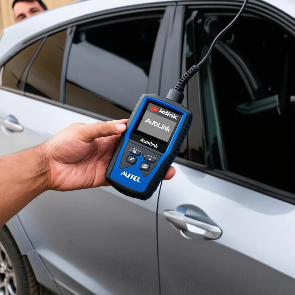 autel autolink obdii scan tool