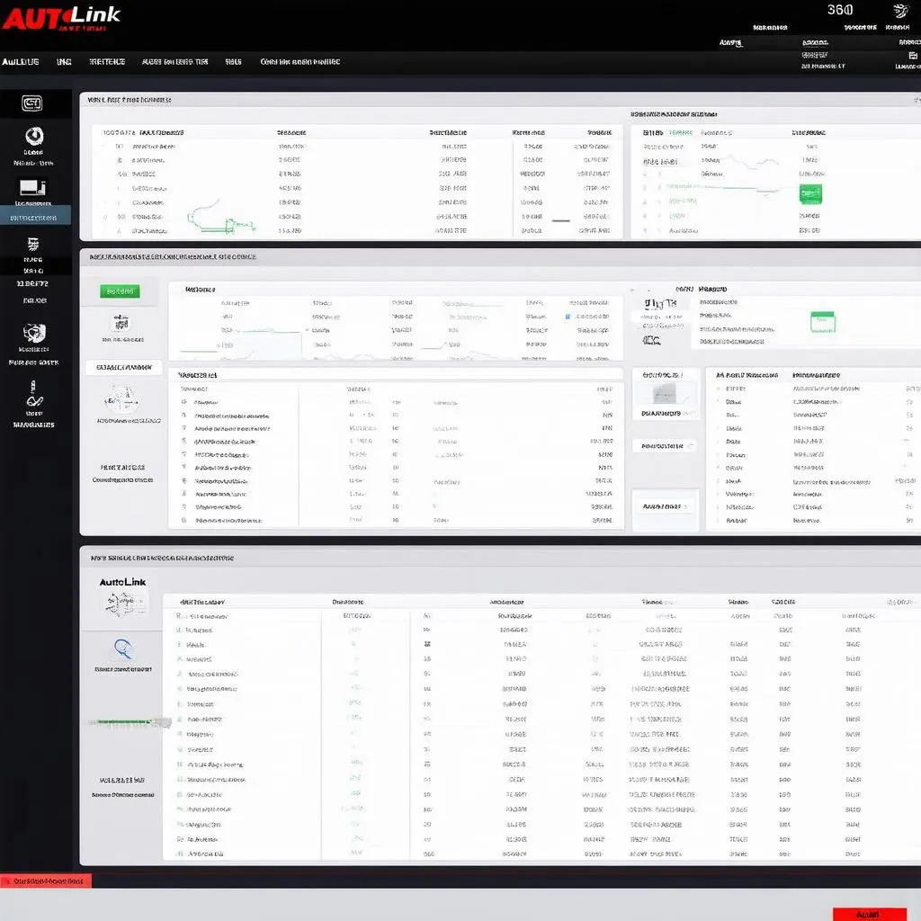 Autel Autolink Software interface