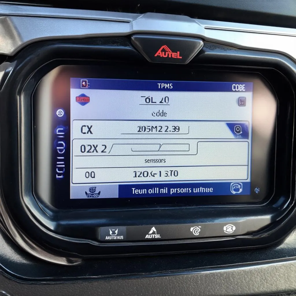 Autel AUTS408 TPMS Code Reading