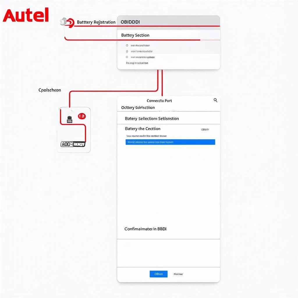 Autel Battery Registration Steps