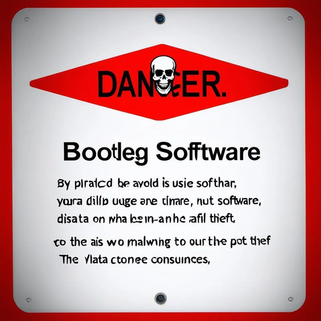 Autel Bootleg Software Warning