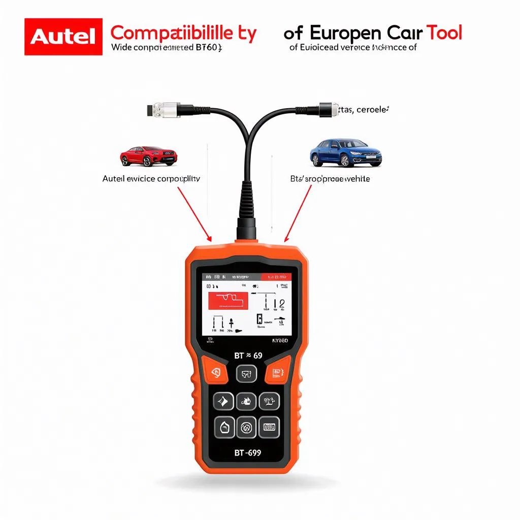 Autel BT609 compatible with European cars