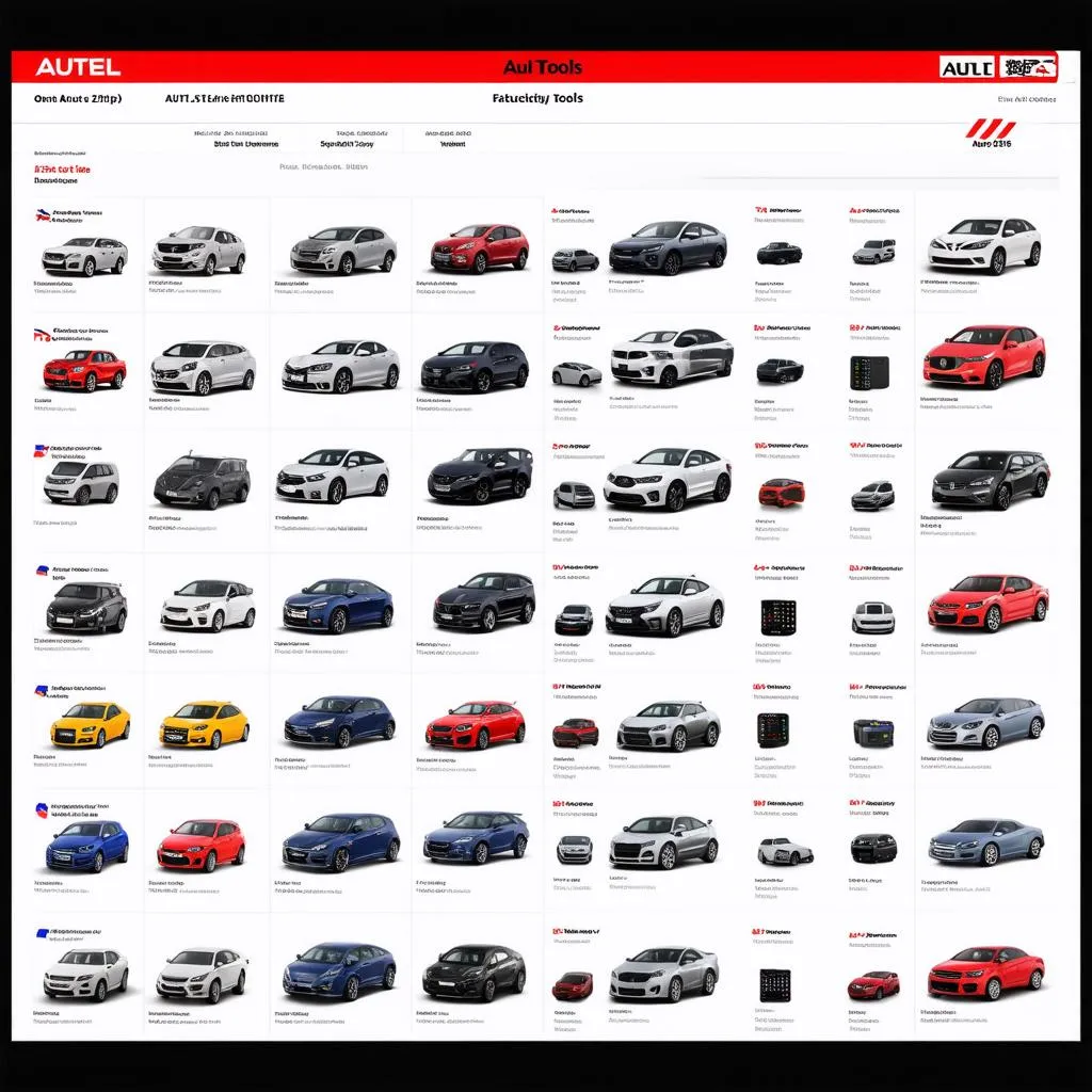 Autel Car Coverage