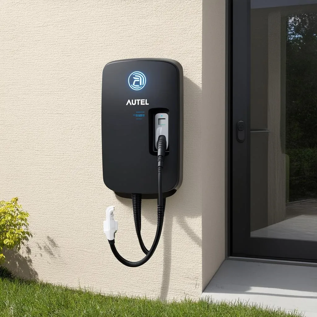 Outdoor Autel Charger Installation