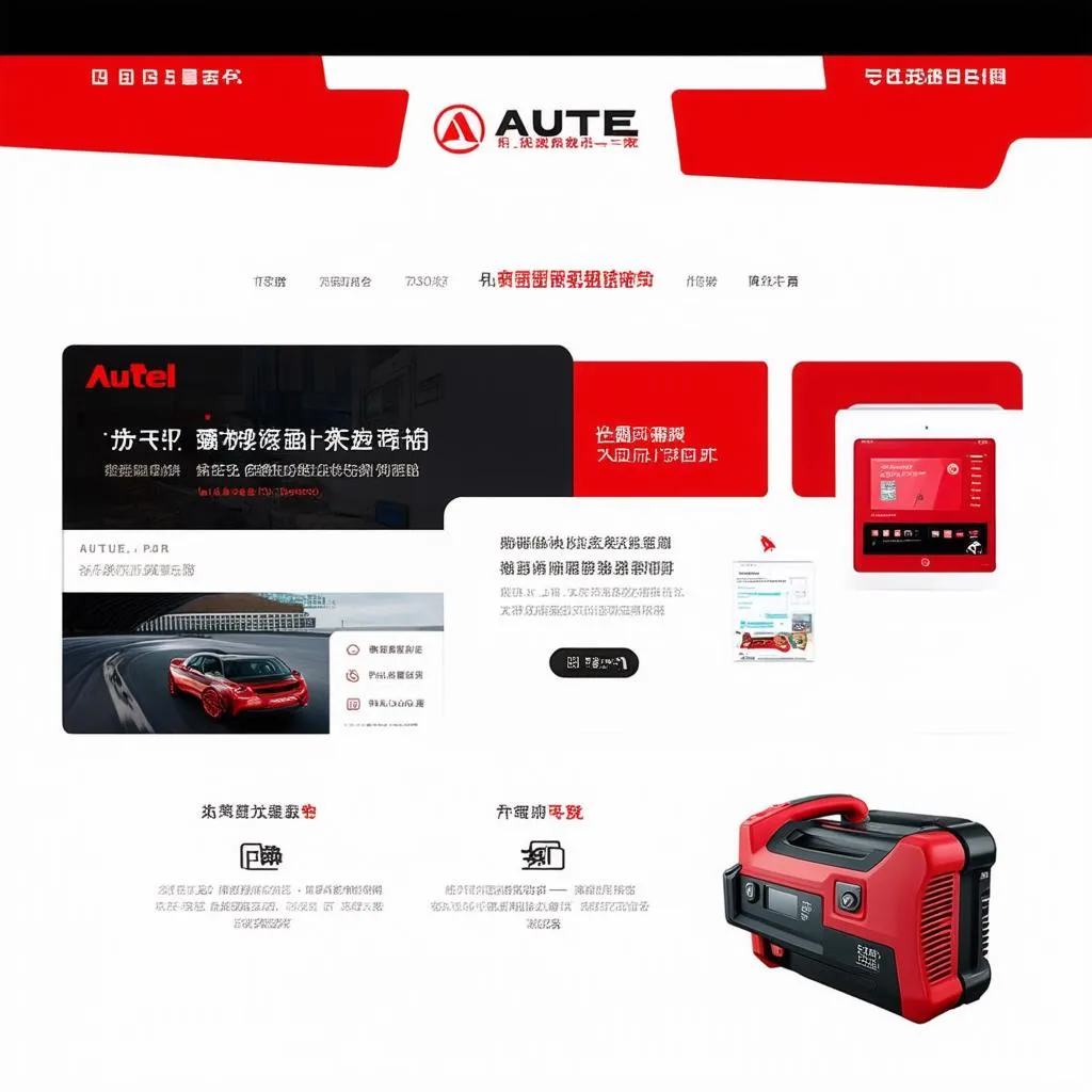 Autel China Homepage