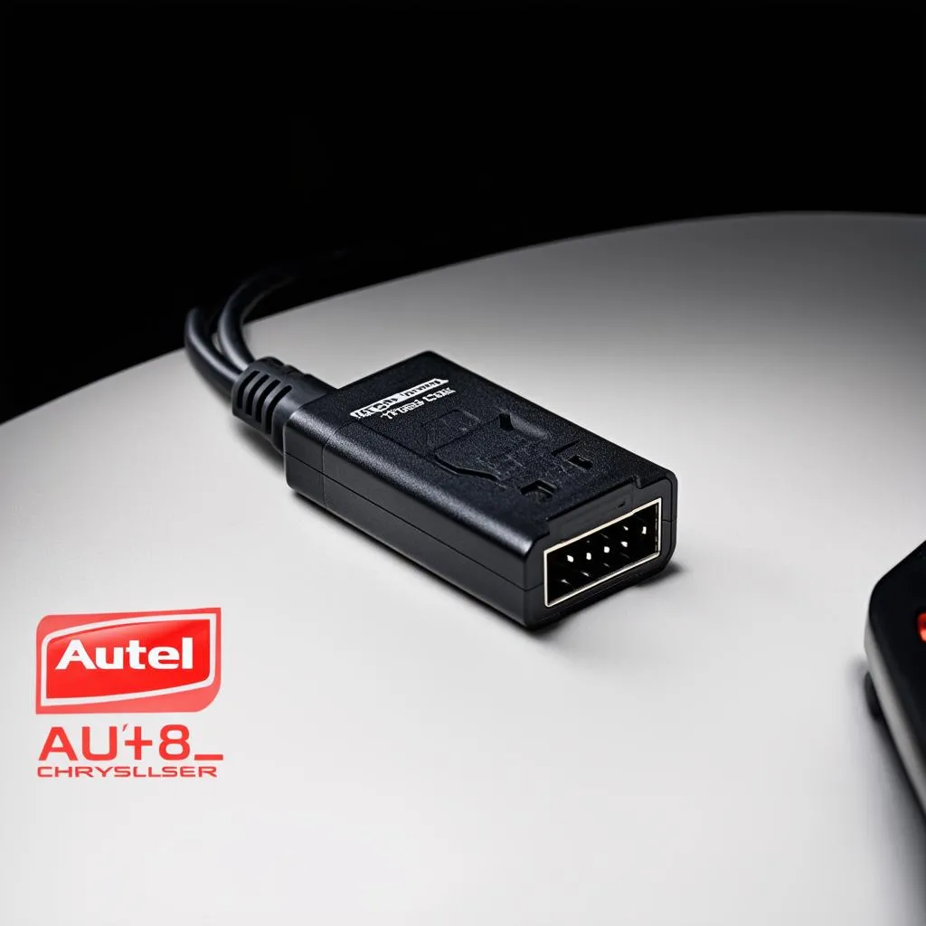 Autel Chrysler 12+8 Adapter with Scanner