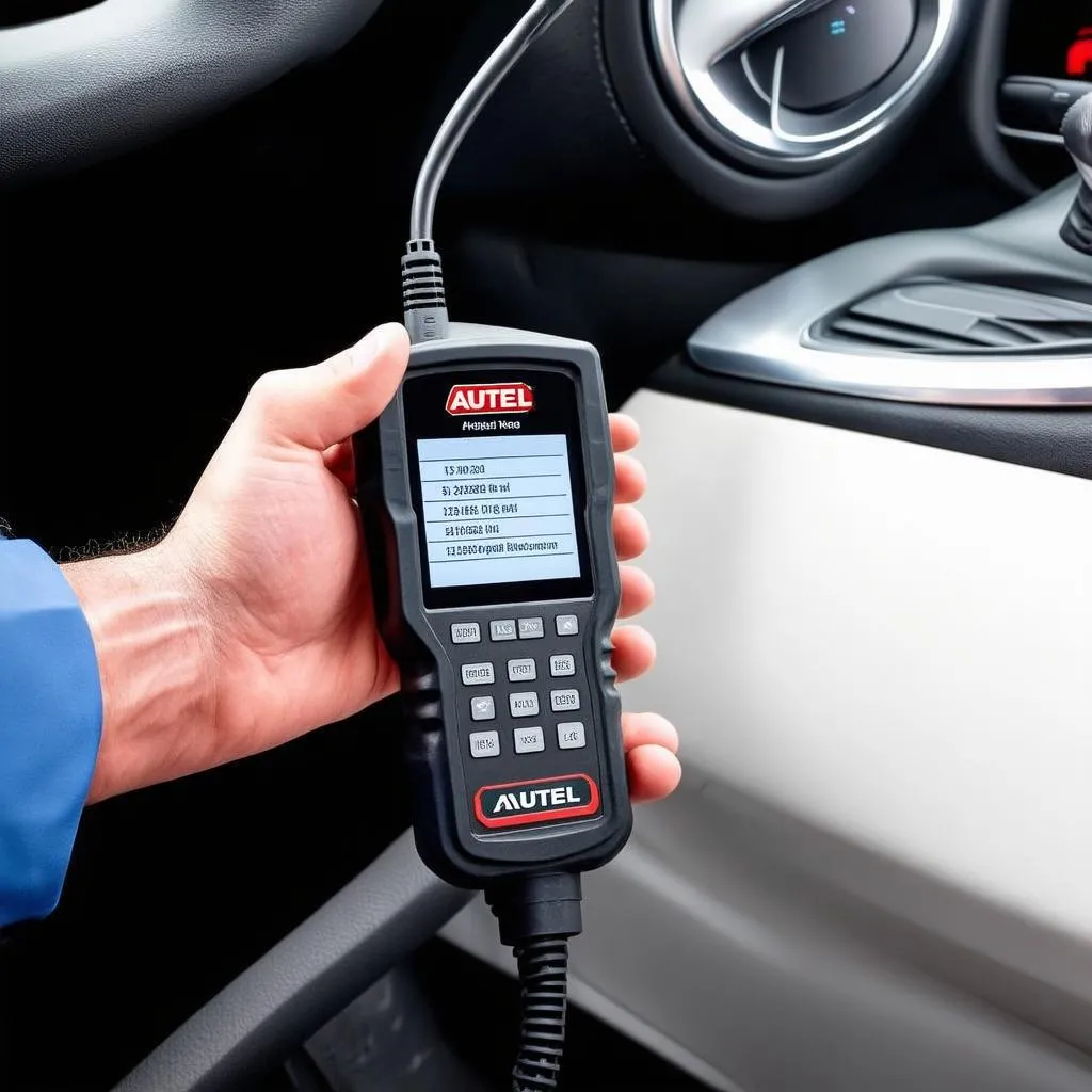 Autel Code Reader Connection