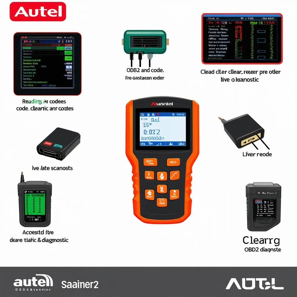 Autel Code Reader and OBD2 Scanner Features