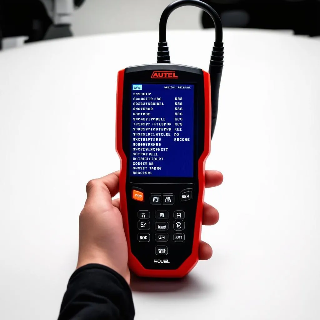 Autel Code Reader Display