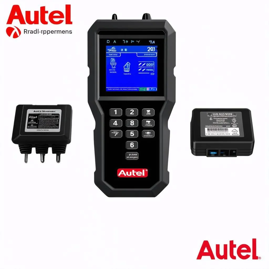 Autel code reader with TPMS programmer