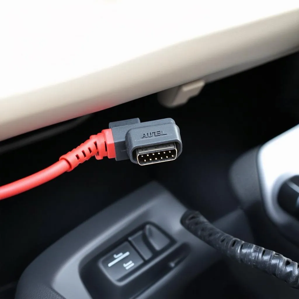 Autel connector for car