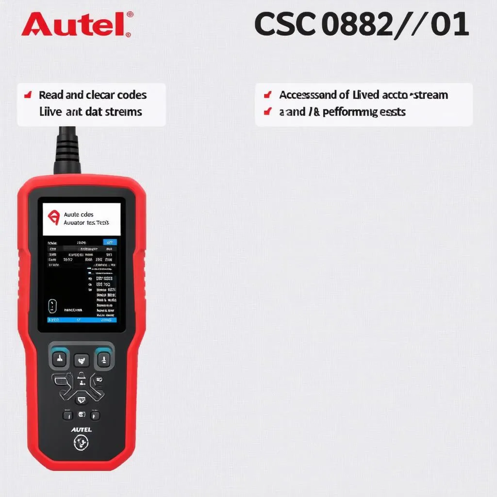 Autel CSC0802/01 Diagnostics