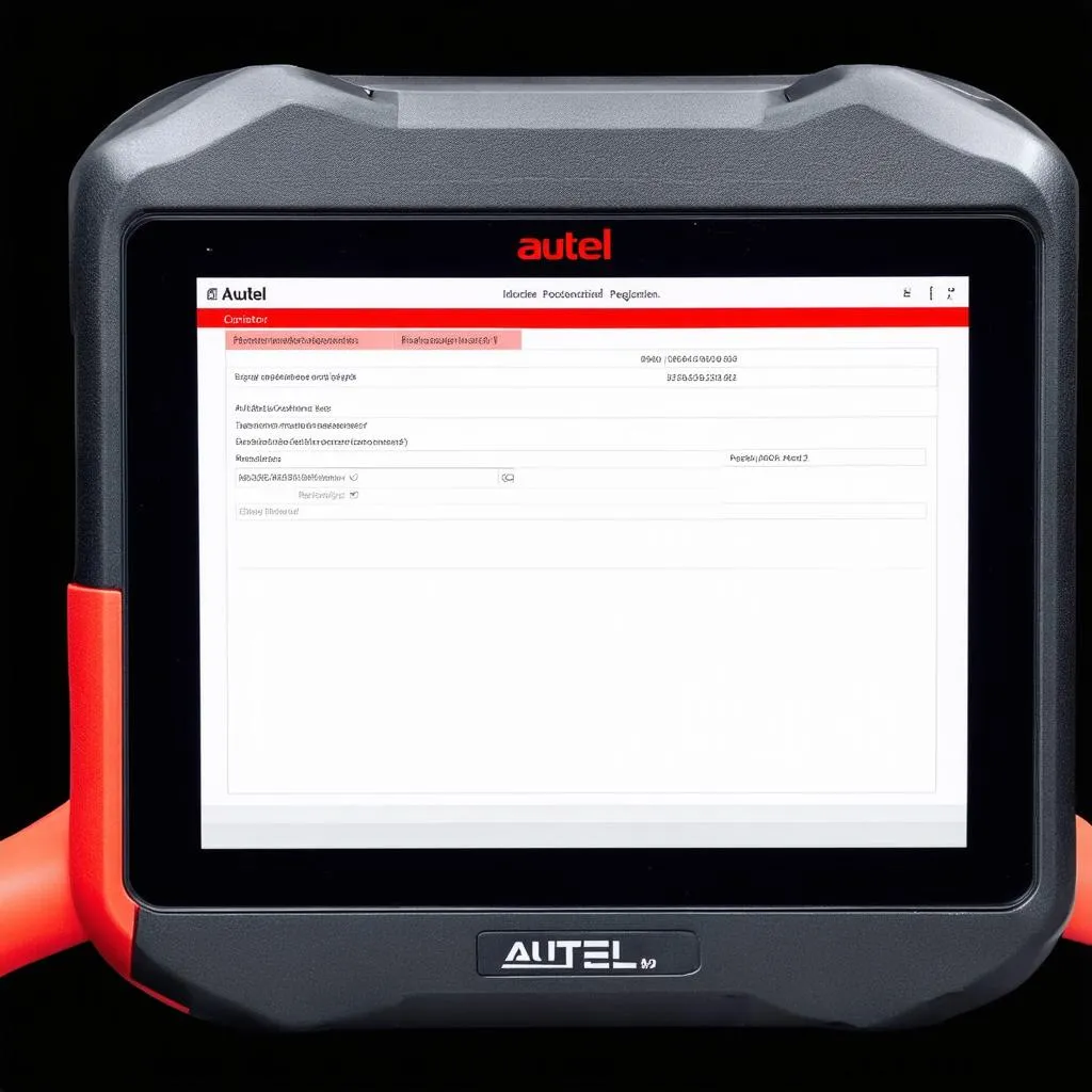 Autel Device Registration