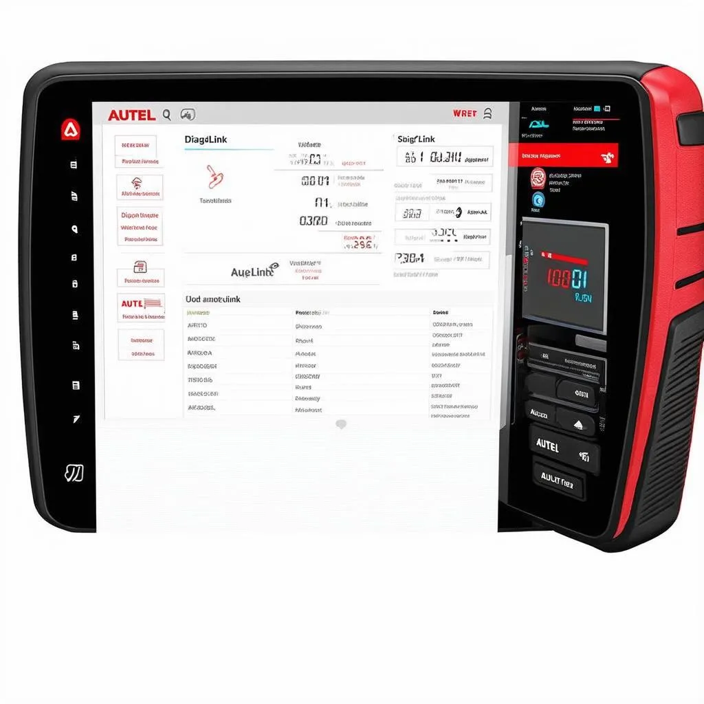 Autel Diaglink User Interface