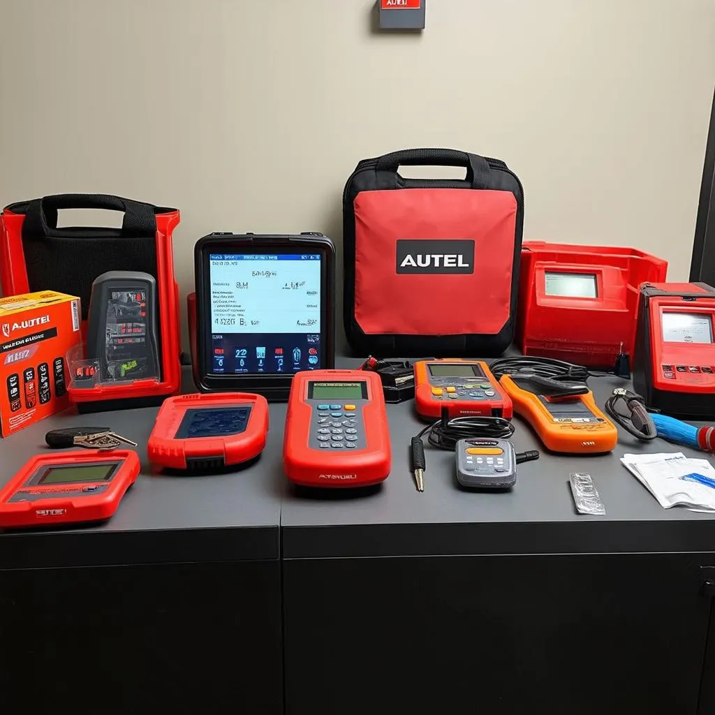 Autel diagnostic tools collection