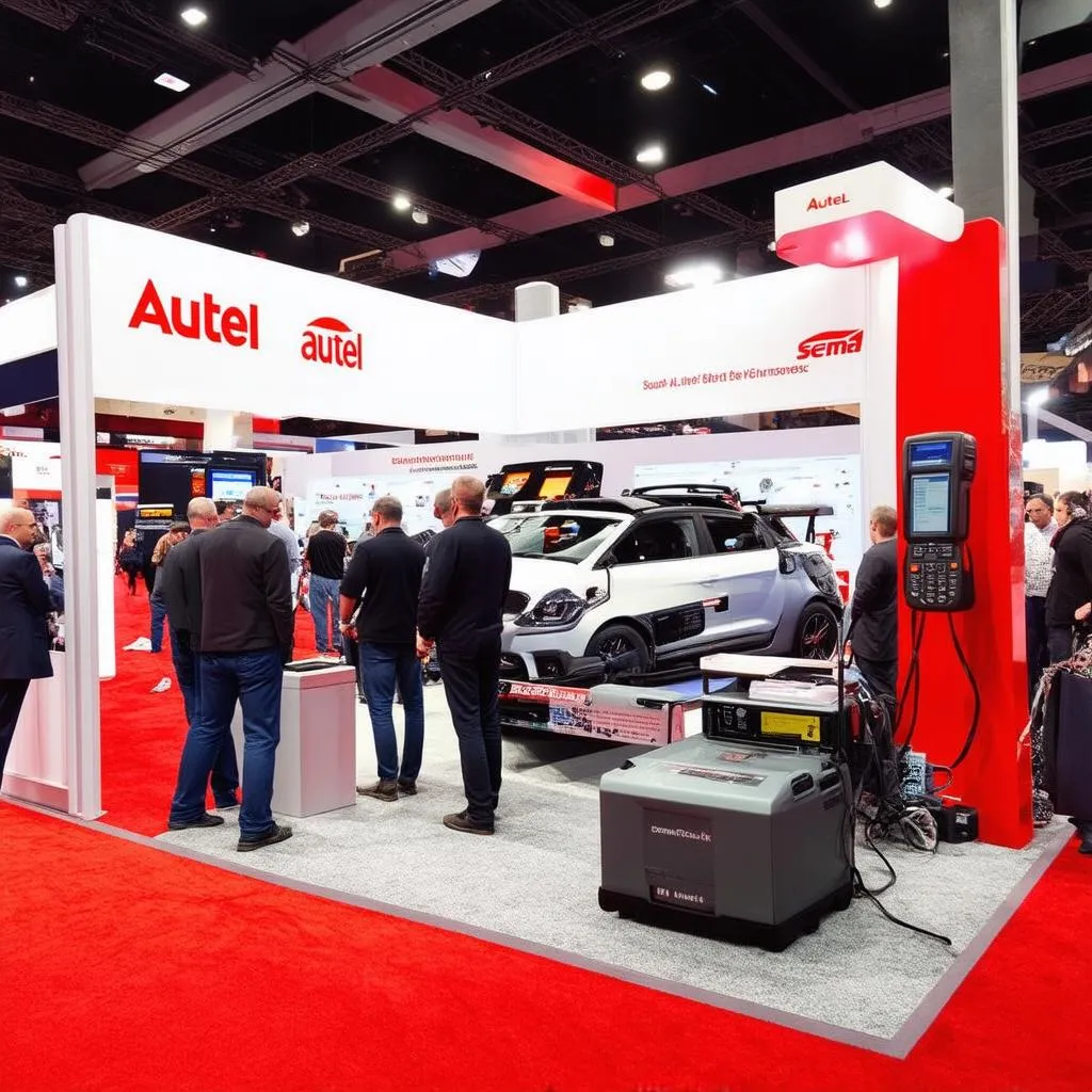 Autel Diagnostics Booth at SEMA Show