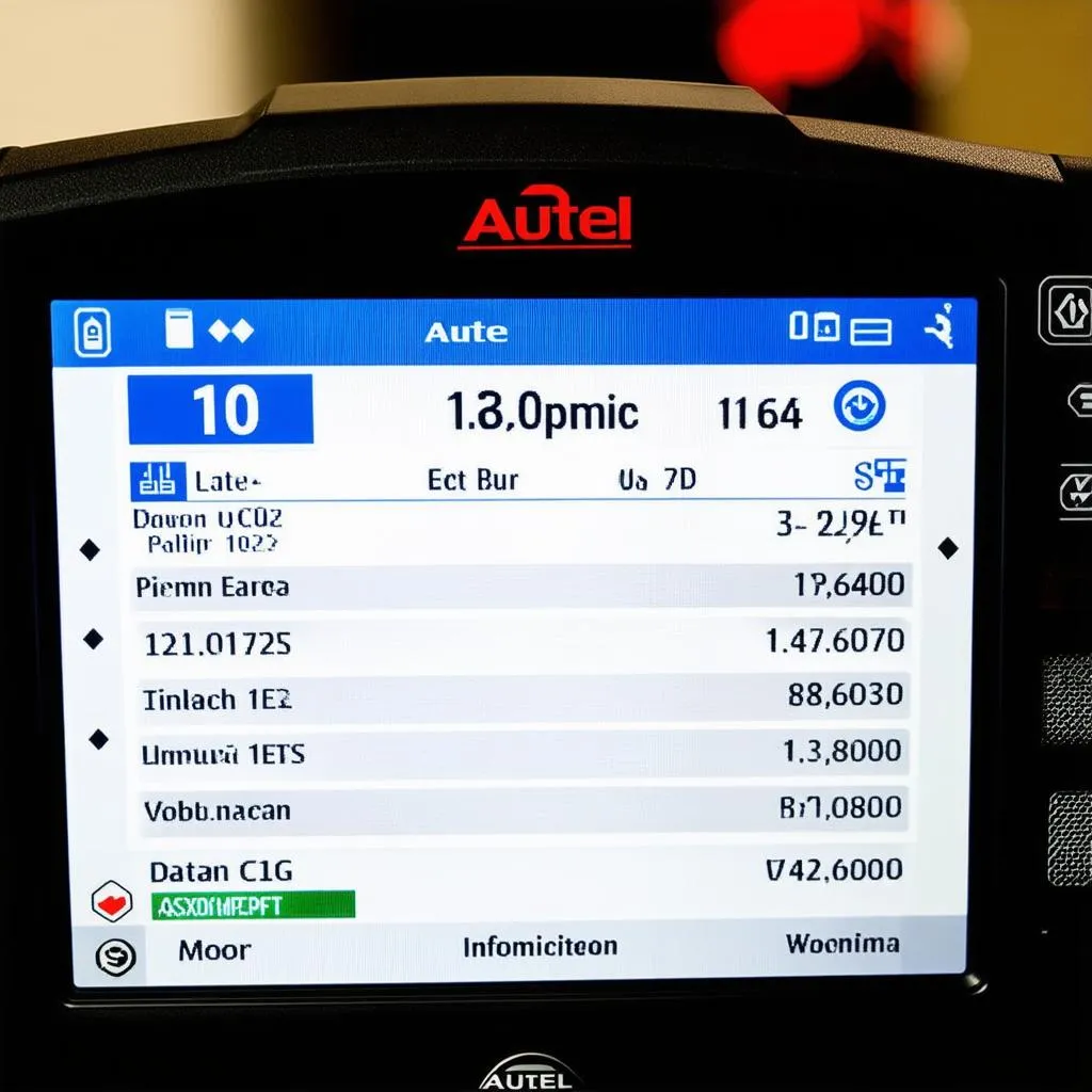 Autel Tool Close Up