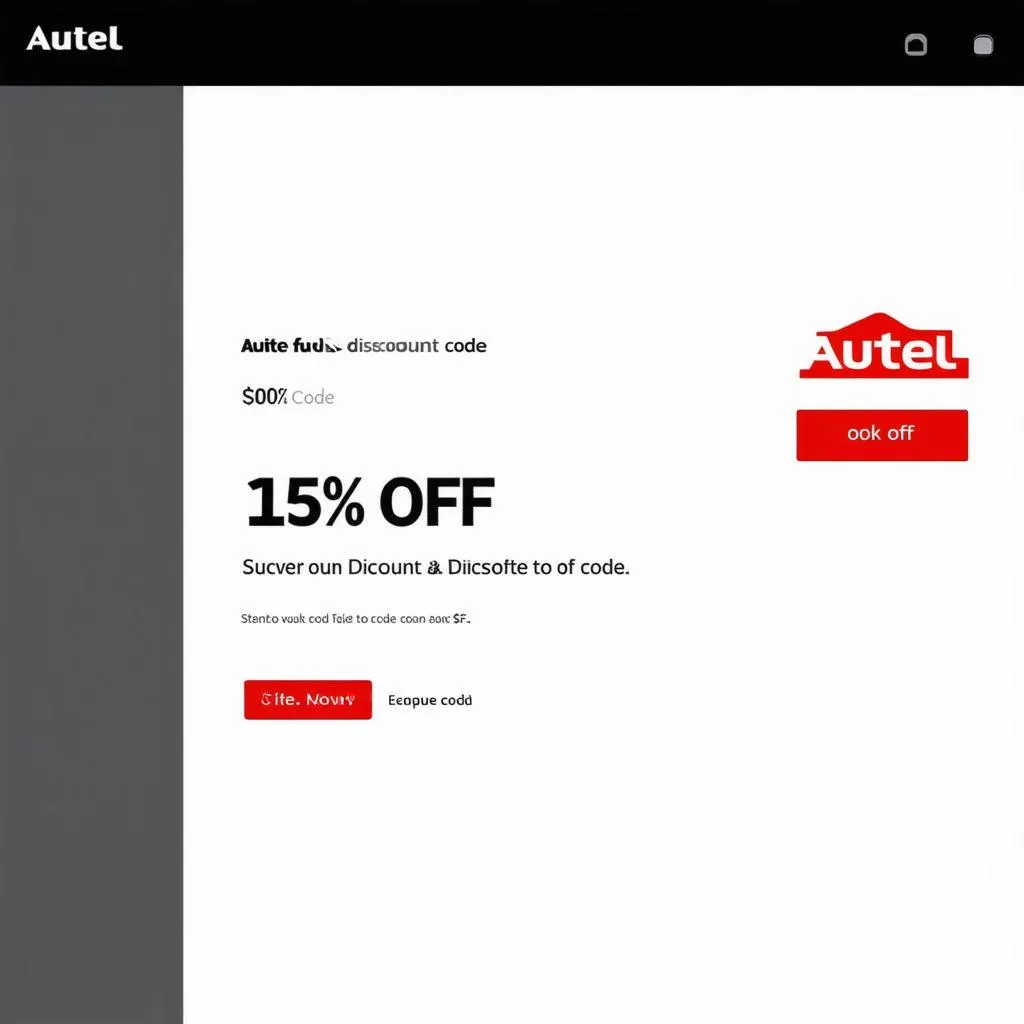 Autel Discount Code