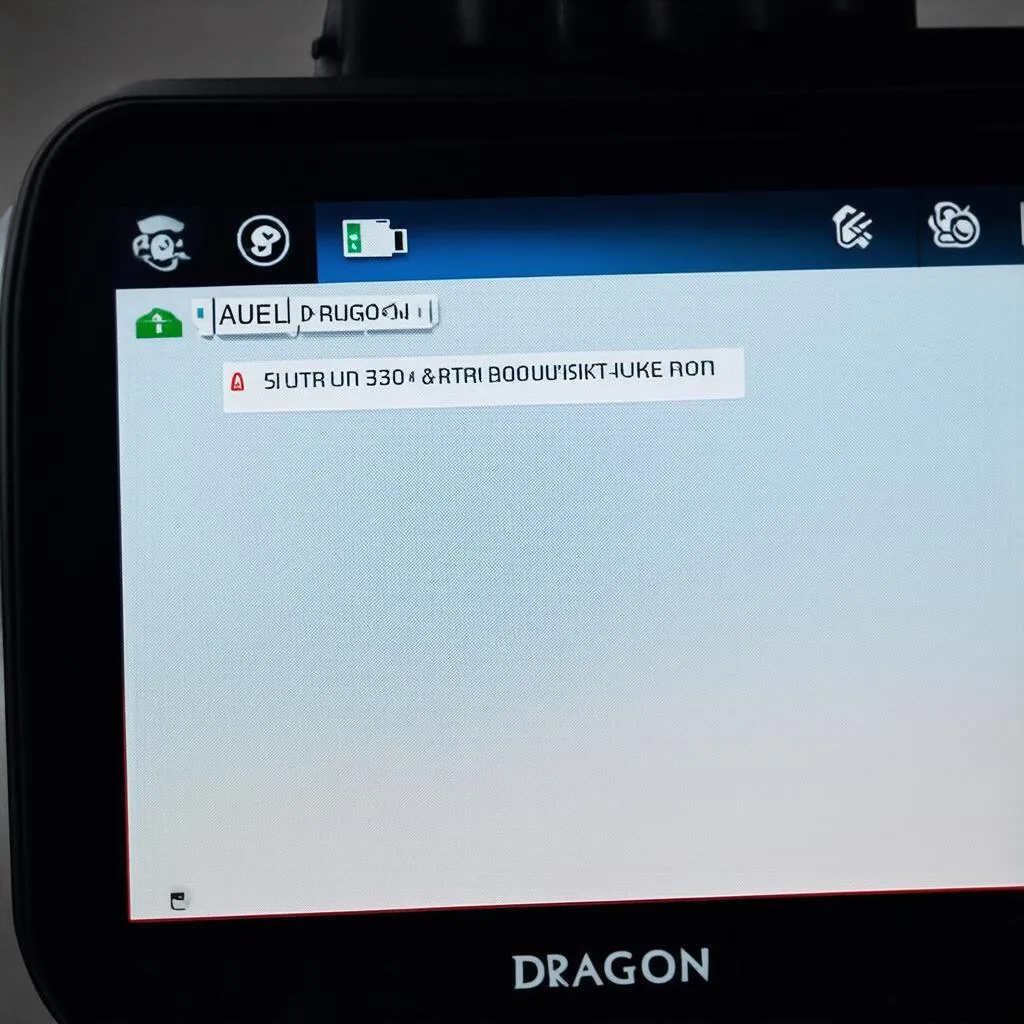 Autel Dragon User Interface