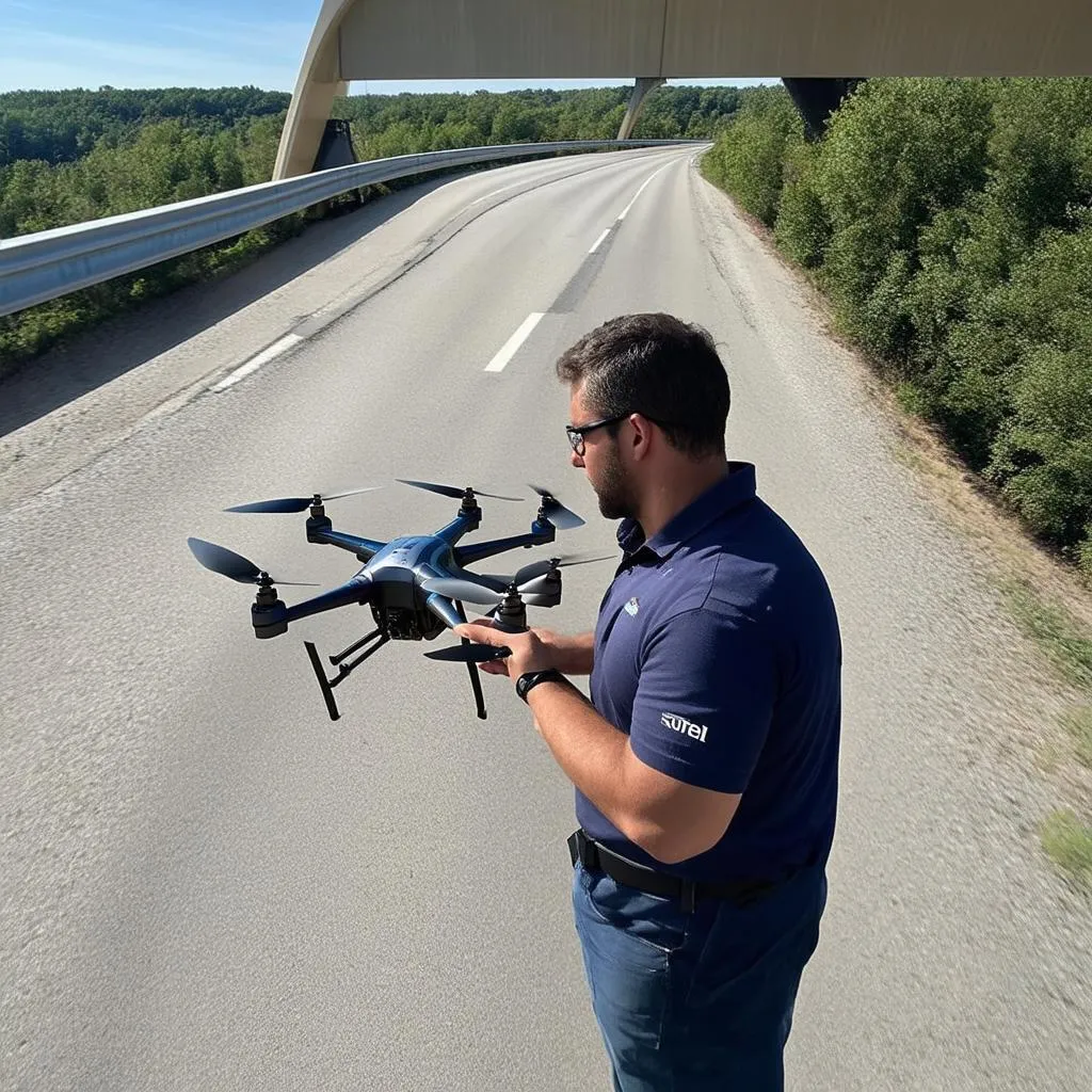 Autel drone pilot