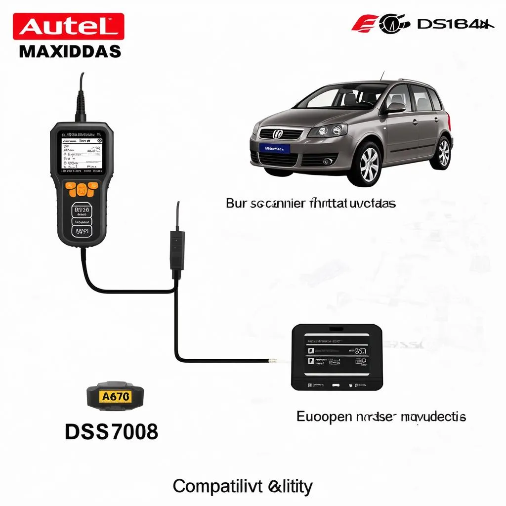 Autel Maxidas DS708 European Car Compatibility