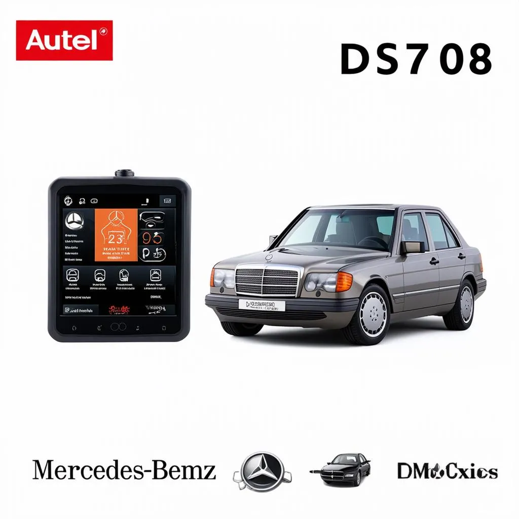 Autel DS708 Mercedes vehicle coverage