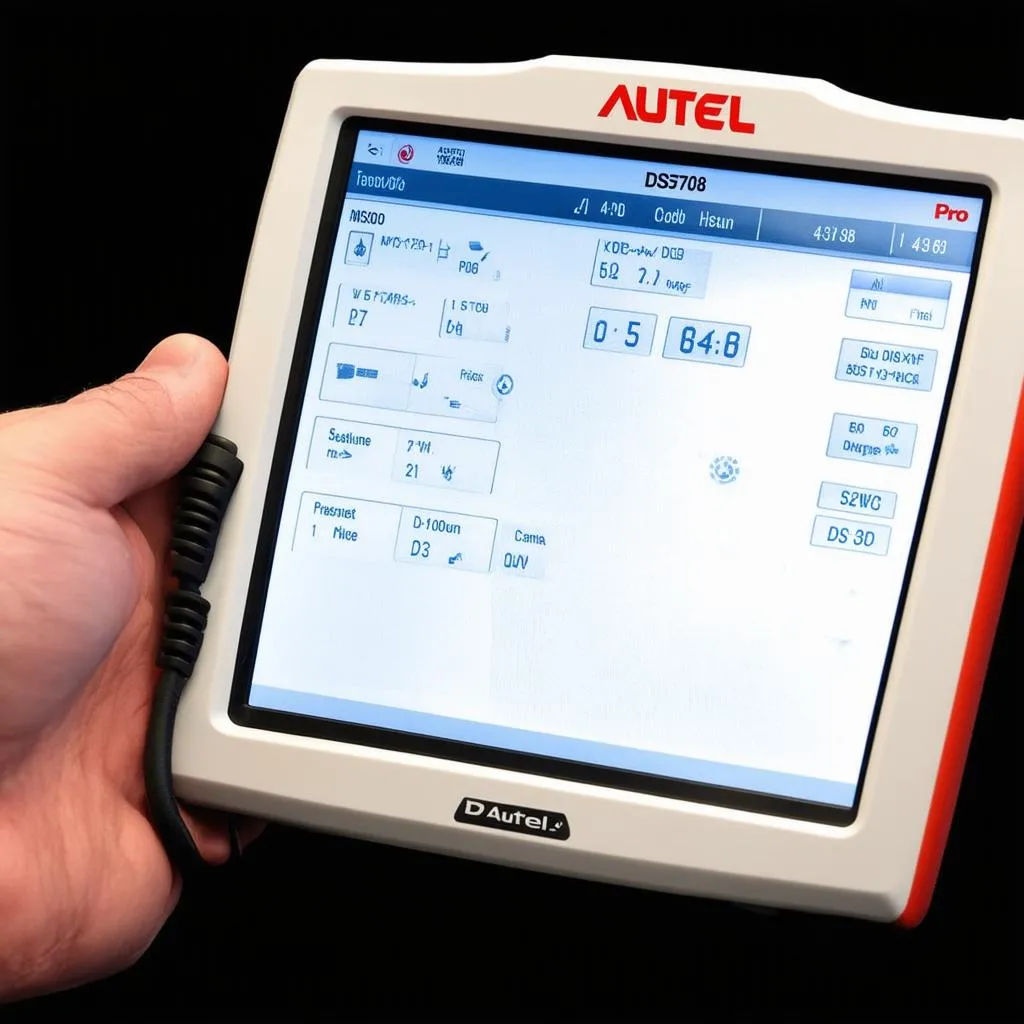 Autel DS708 Pro User Interface