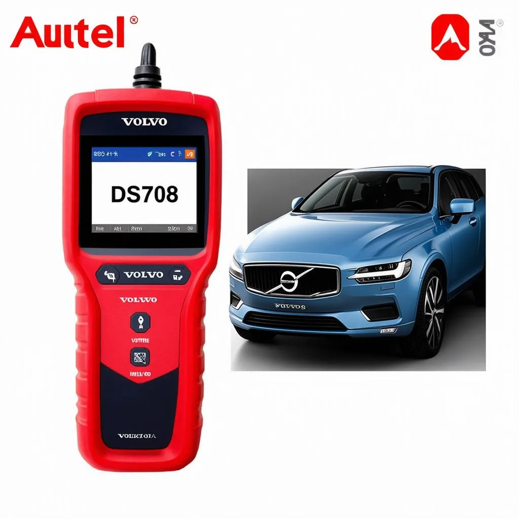 Autel DS708 Volvo Diagnostic Tool