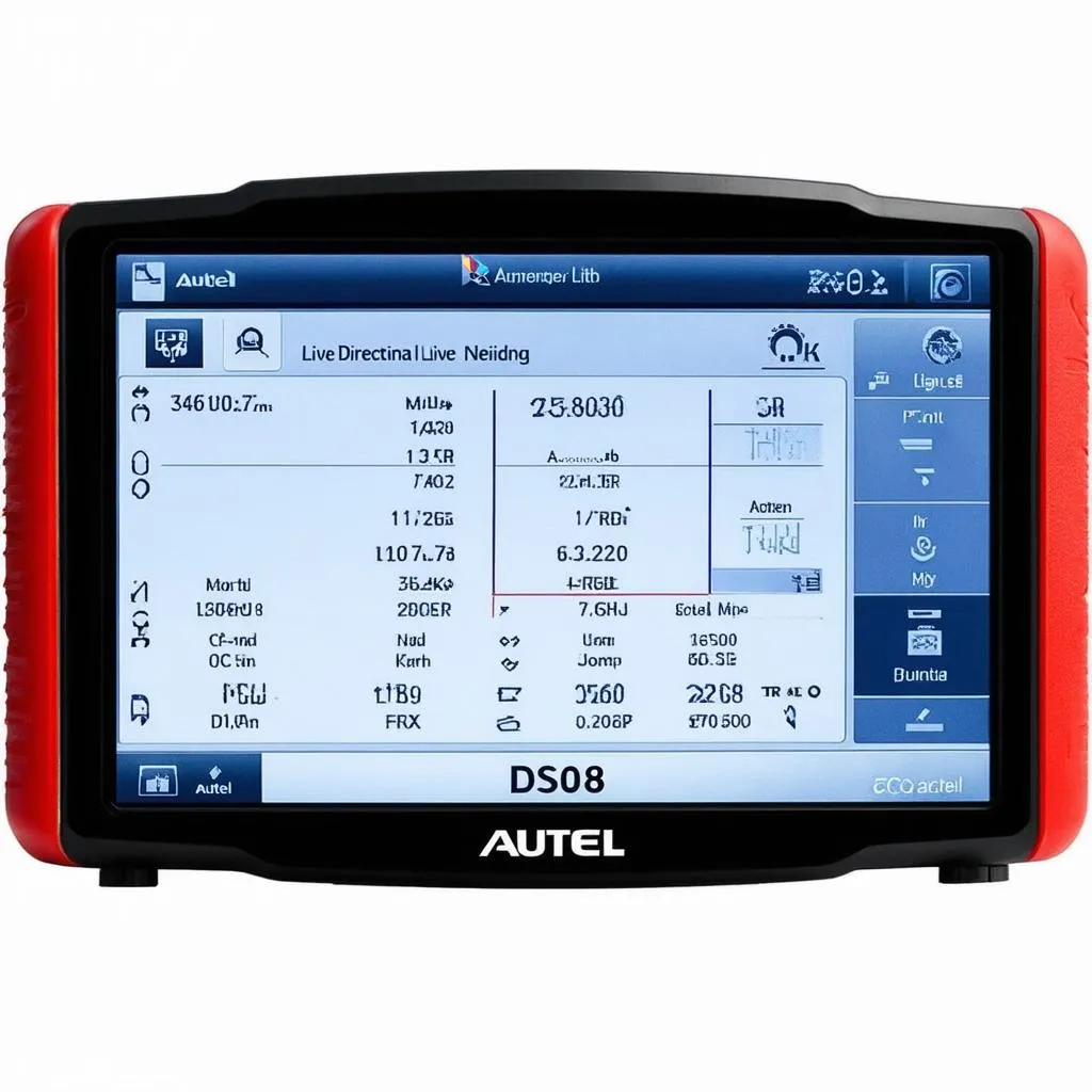 Autel DS808 Bi-Directional Live Data