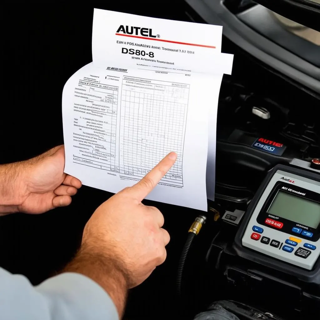 Autel DS808 Printing Advantage