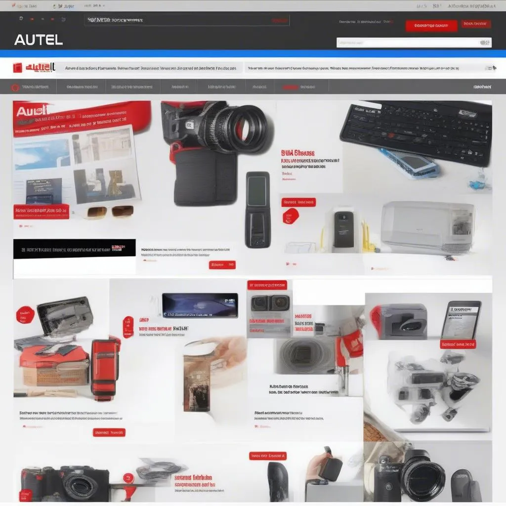 Autel eBay Store Interface