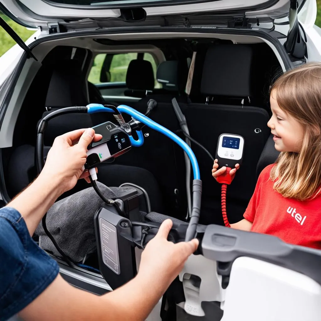 Autel EV charger family use