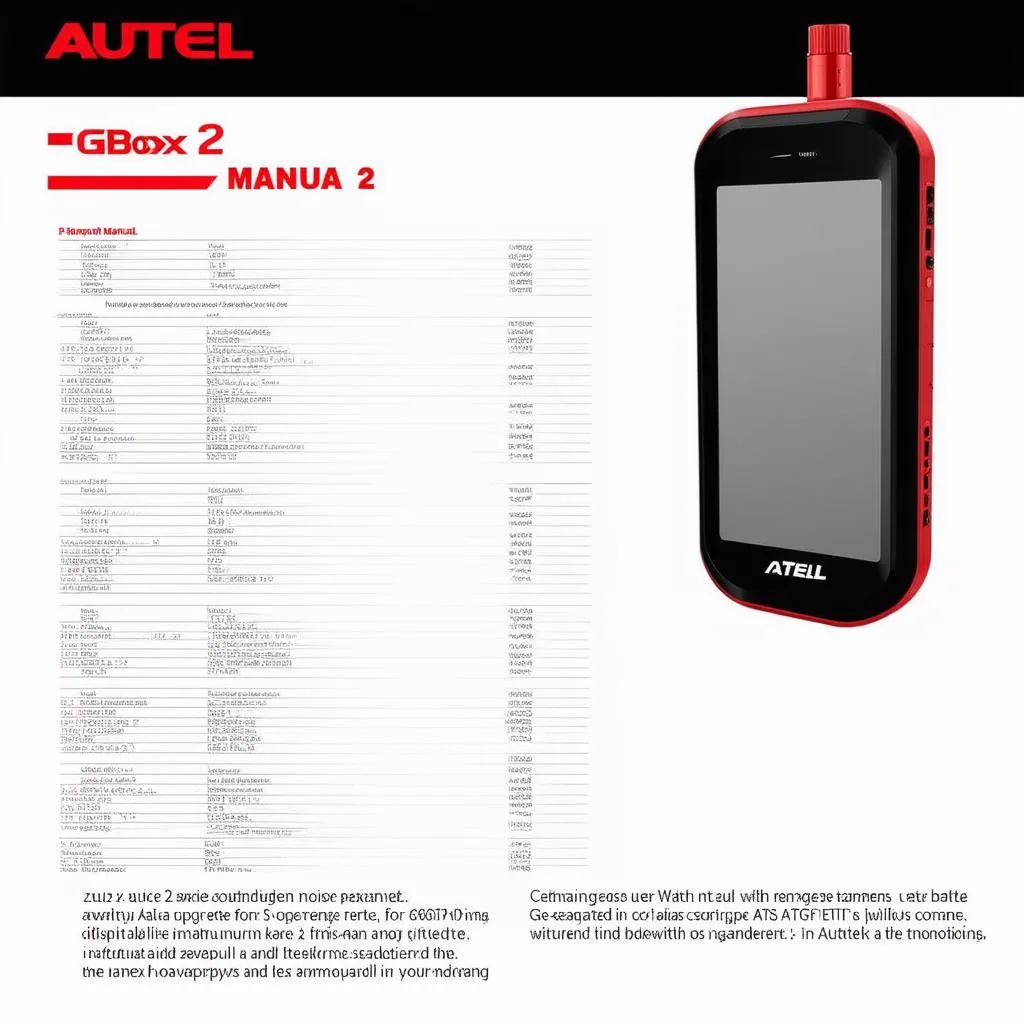 Autel Gbox 2 Manual