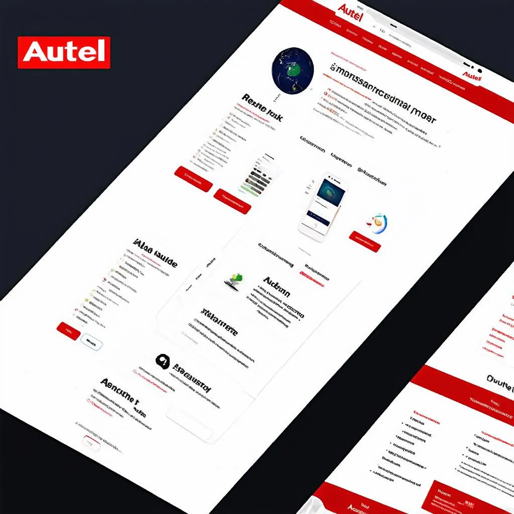 Autel global website