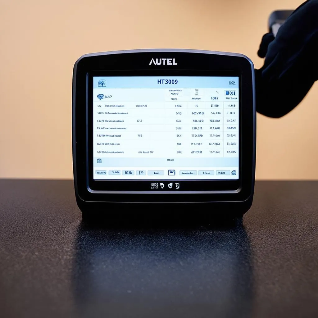 Autel HT309 Screen