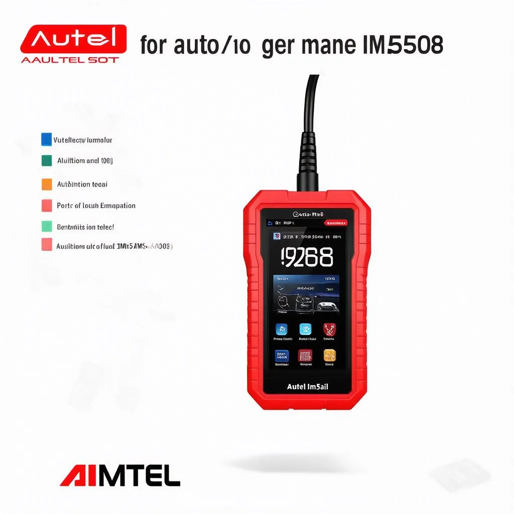 Autel IM508 Functions