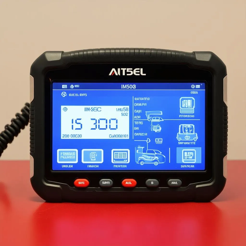 Autel IM508 Interface