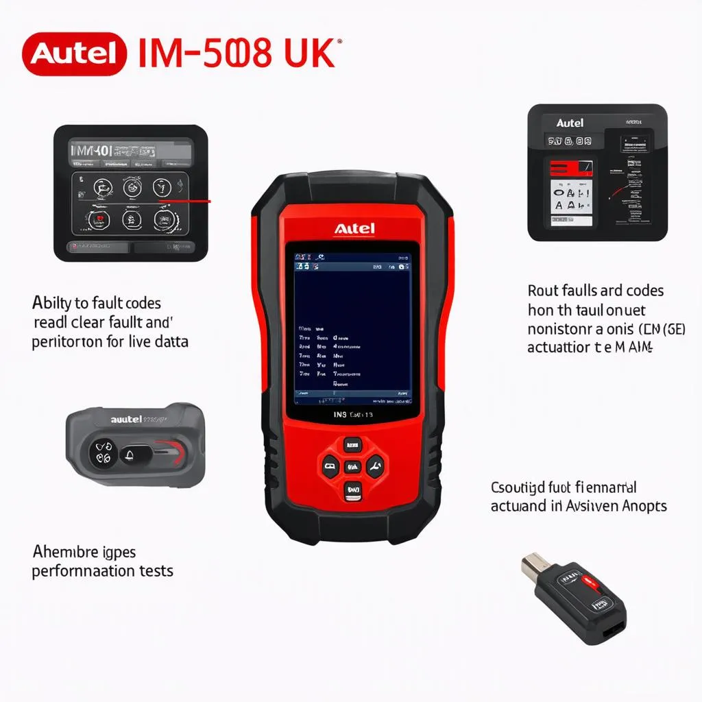 Autel IM508 UK Features