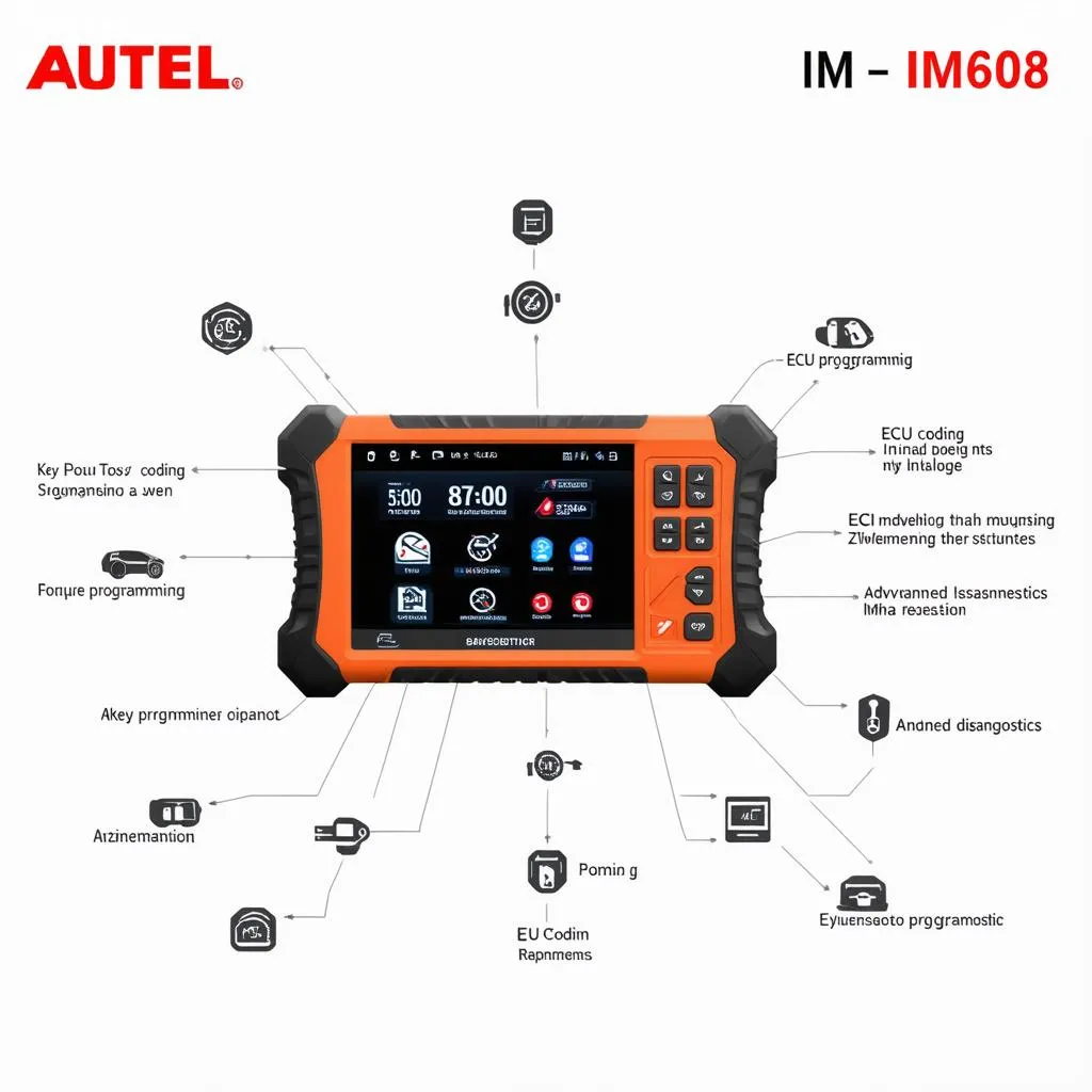 Autel IM608 Features