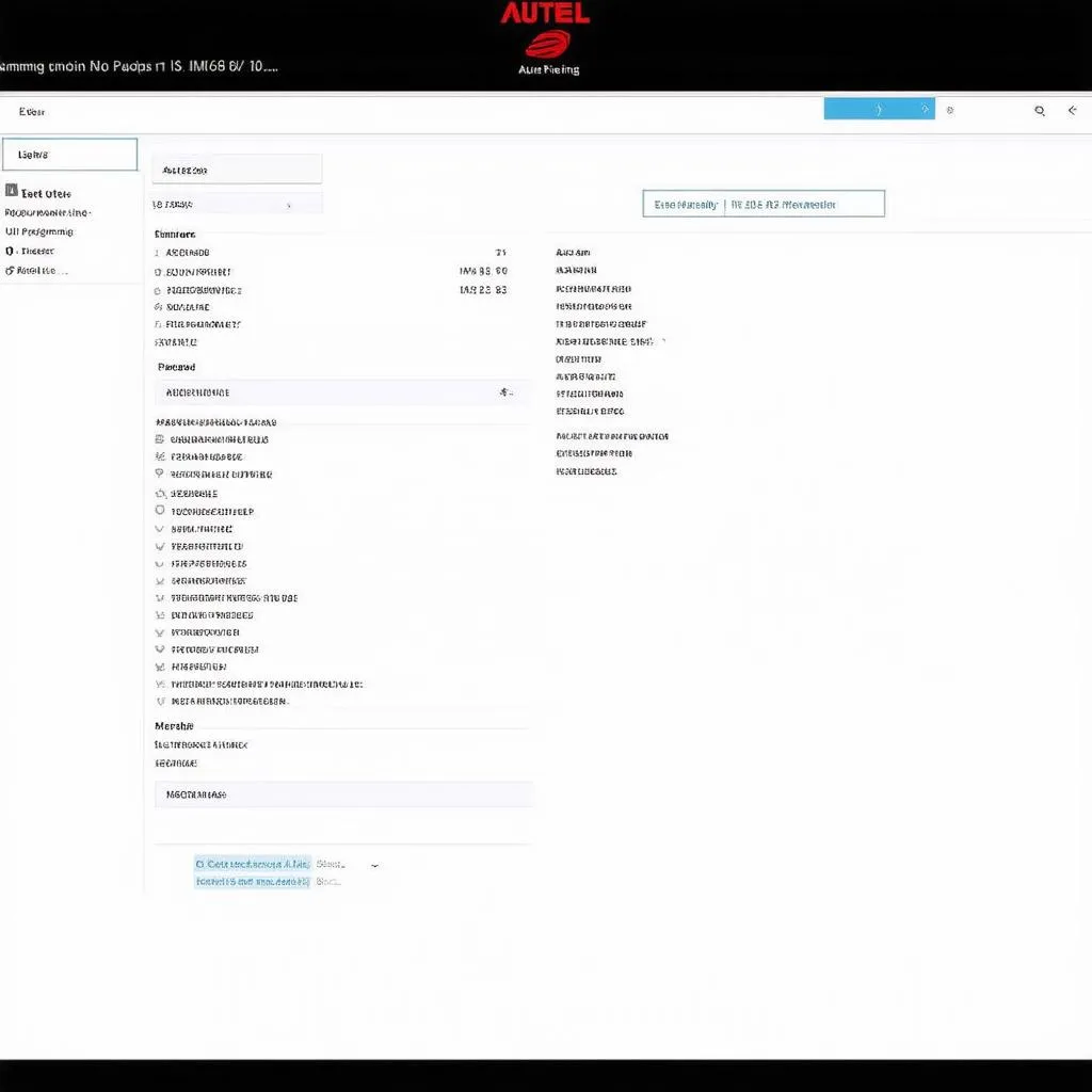 autel im608 interface