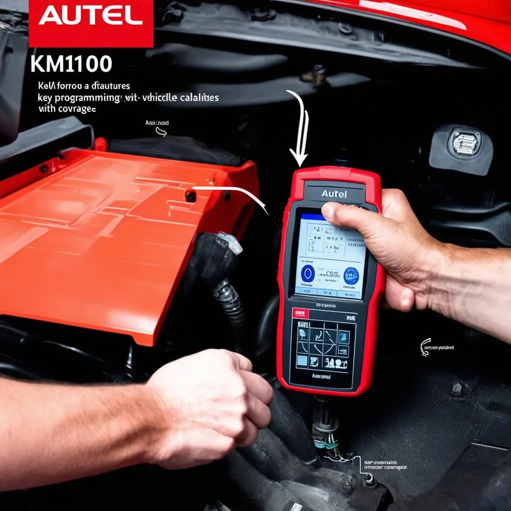 Autel KM100 Features