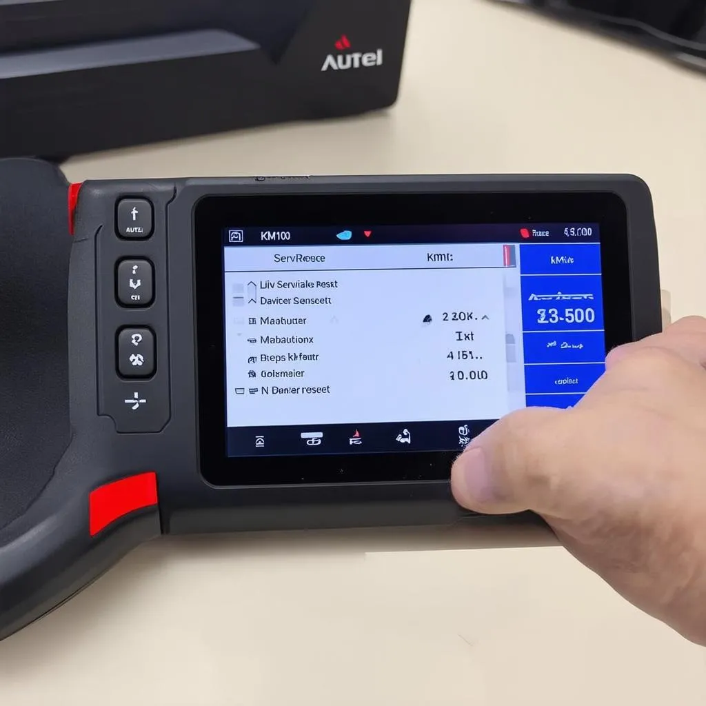 Autel KM100 advanced features