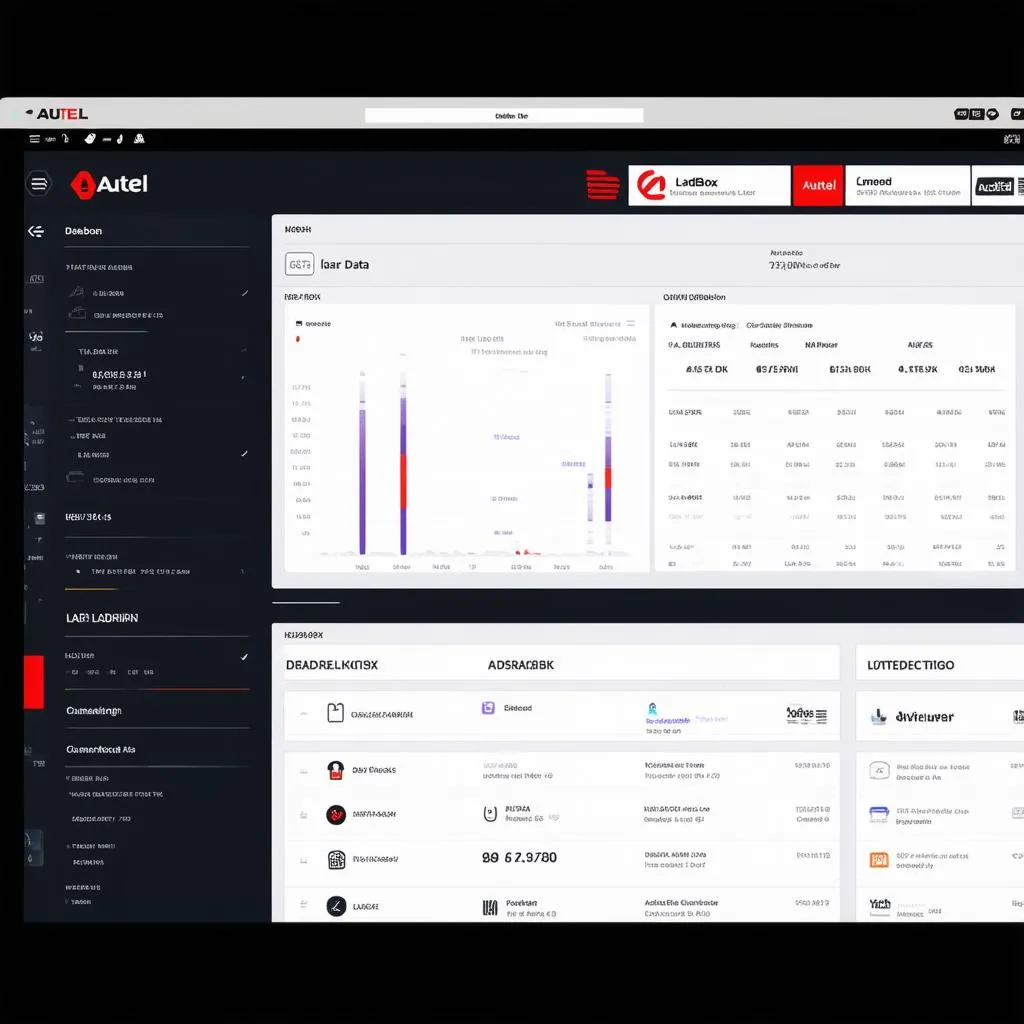 Autel Laddbox dashboard