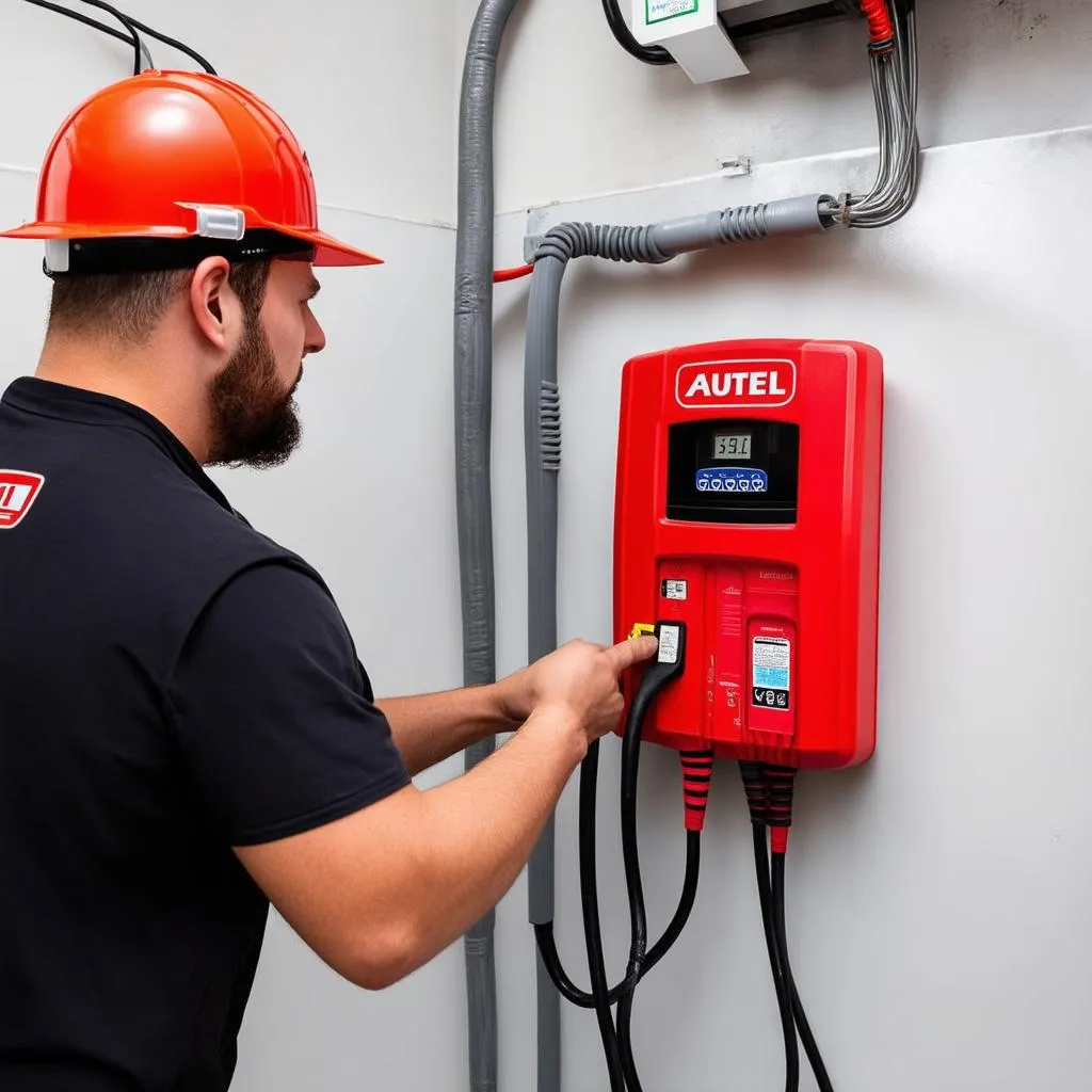 Autel Level 2 Charger Installation