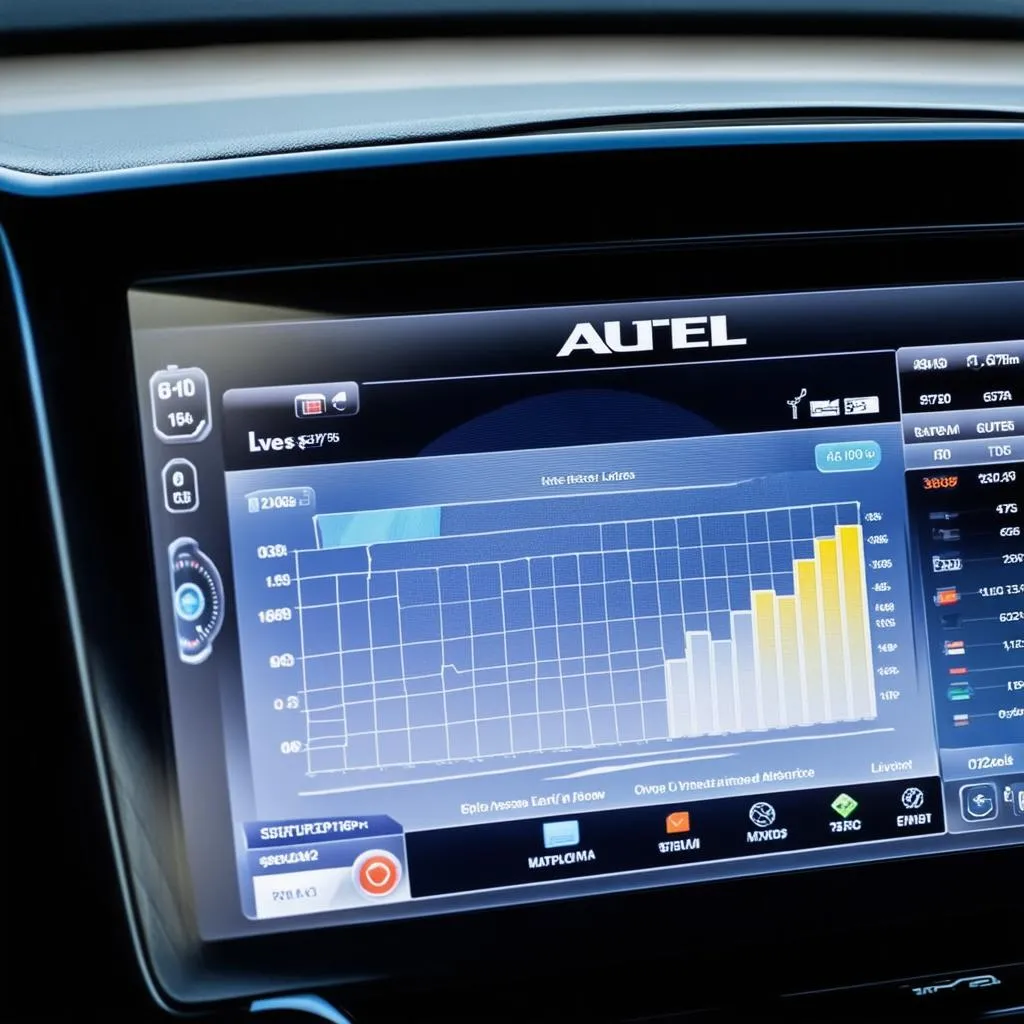 Autel Live Data Graph Display