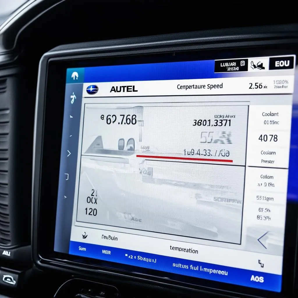 autel-live-data-for-subaru-diagnostics