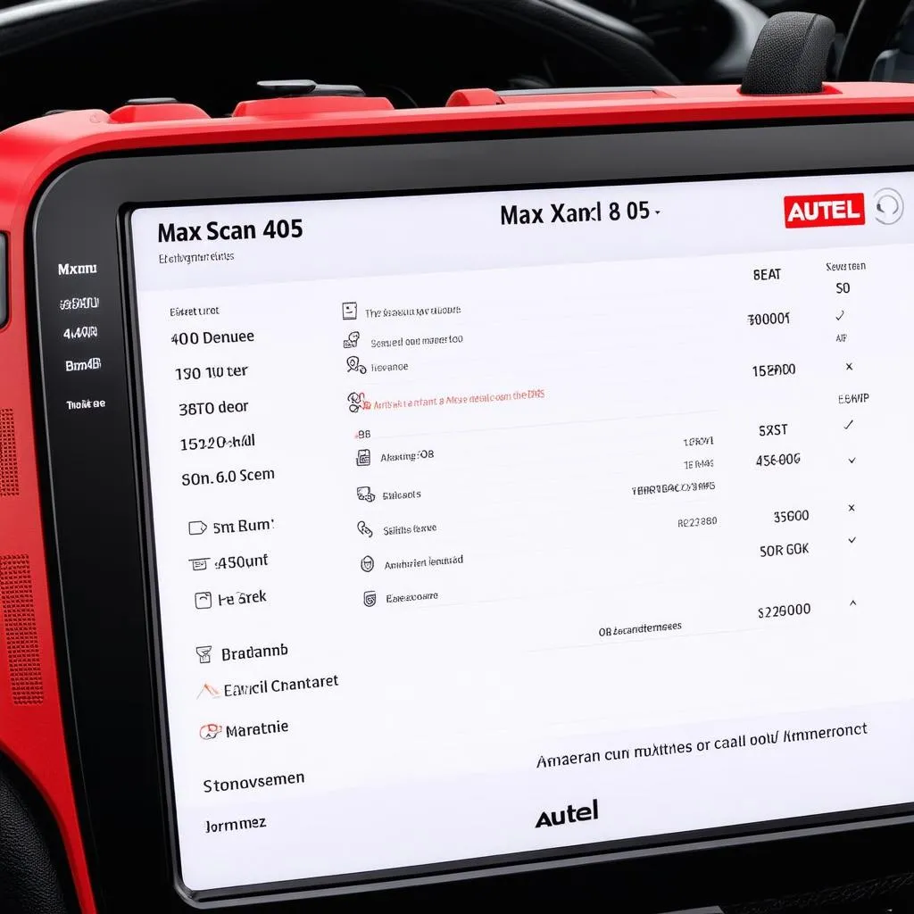 autel-max-scan-405-dashboard