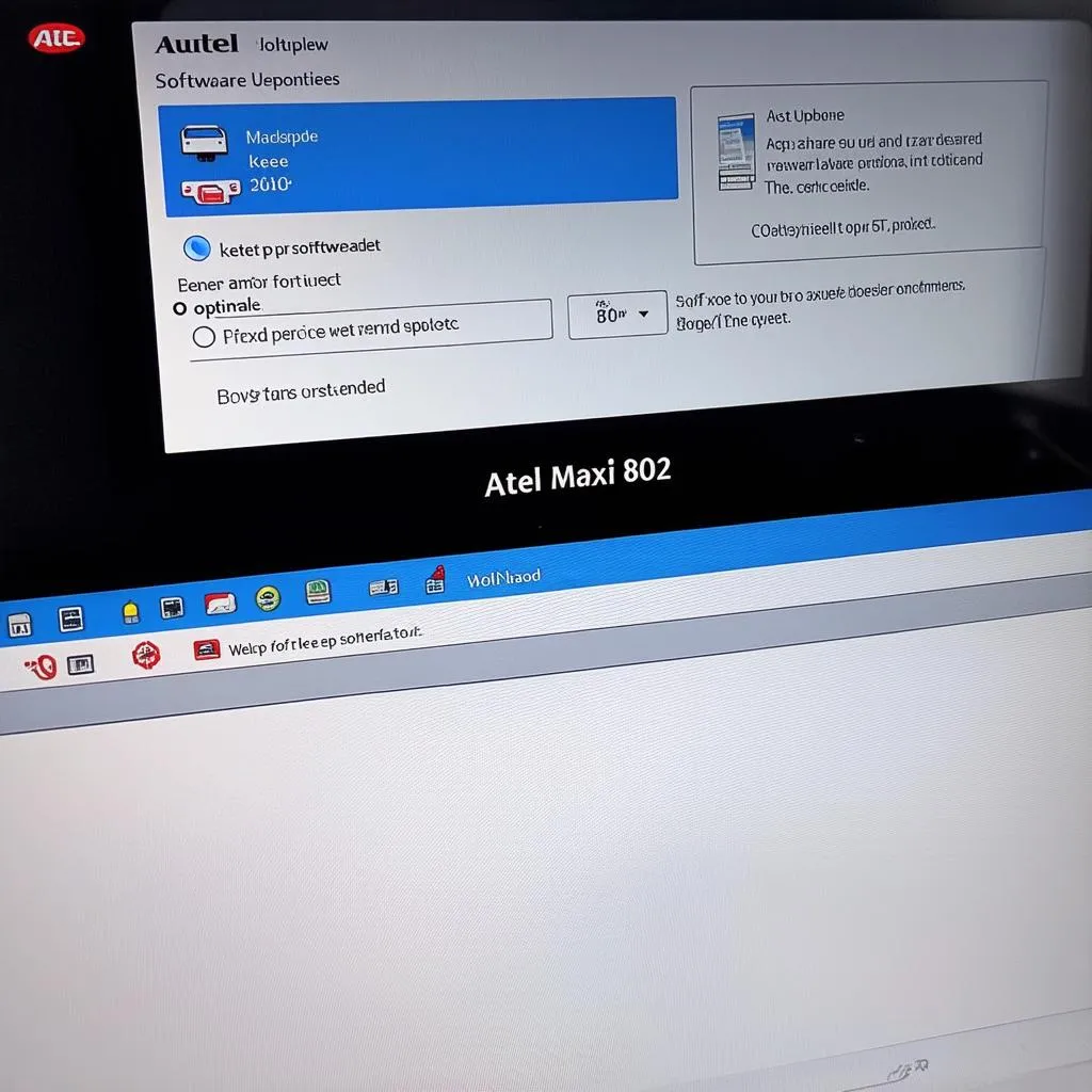 Autel Maxi 802 Software Update